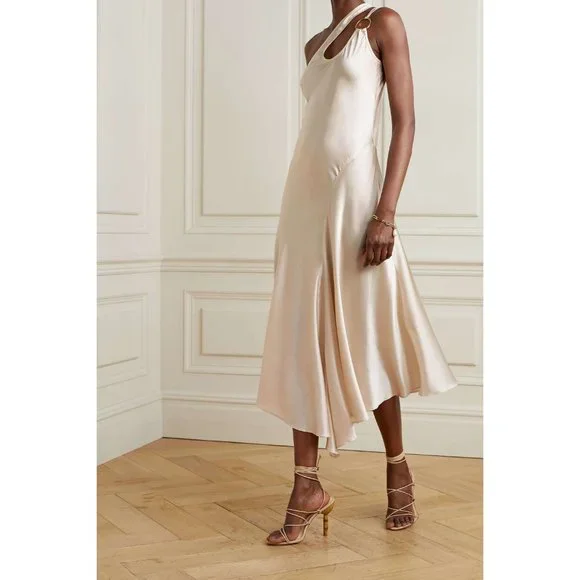 Cult Gaia Soleil Lace Up Leather High Heel Stiletto Sandals Sexy Wedding Guest - Picture 5 of 16